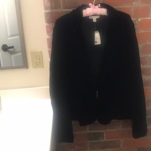 Black Velvet Blazer